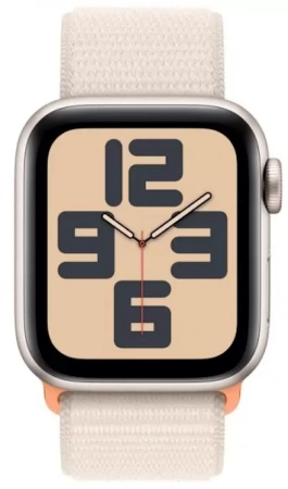 умные часы apple watch se (2023) 40 starlight loop (mr9w3)