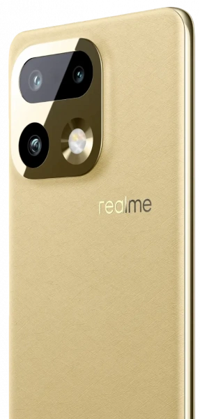 смартфон realme 16 pro plus 8/256gb бежевый (master gold)