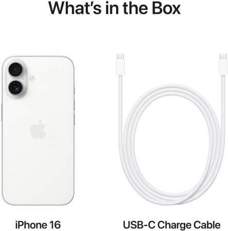 смартфон apple iphone 16 128 гб, white (nano-sim + esim) смартфон apple iphone 16 128 гб, white (nano-sim + esim)