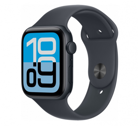 Умные часы Apple Watch SE 3 44mm (2025) Midnight Aluminum Case with Sport Band Midnight S/M Умные часы Apple Watch SE 3 44mm (2025) Midnight Aluminum Case with Sport Band Midnight S/M