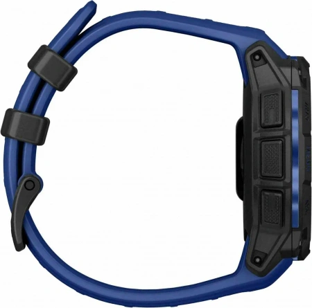 умные часы watch garmin instinct 3 50 amoled black with black/bolt blue band 010-03020-03 умные часы watch garmin instinct 3 50 amoled black with black/bolt blue band 010-03020-03