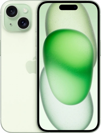 Смартфон Apple iPhone 15 128 ГБ, Green (nano-SIM + eSIM) Смартфон Apple iPhone 15 128 ГБ, Green (nano-SIM + eSIM)