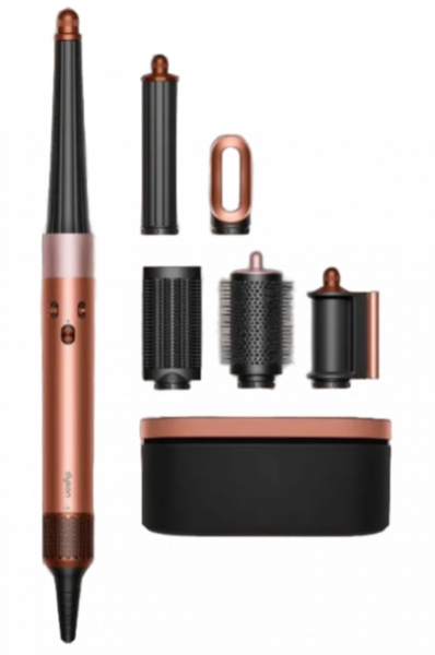 стайлер dyson hs08 airwrap id long barrel amber silk (diffuser)