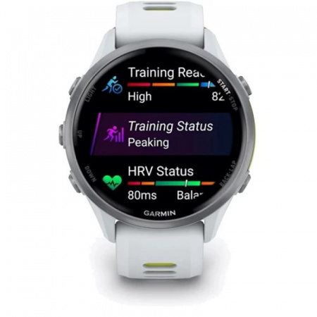 умные часы watch garmin forerunner 970 47mm titanium whitestone/yellow 010-02969-61 умные часы watch garmin forerunner 970 47mm titanium whitestone/yellow 010-02969-61