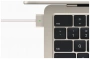 ноутбук apple macbook air 13 m2 8/256гб, starlight (mly13)