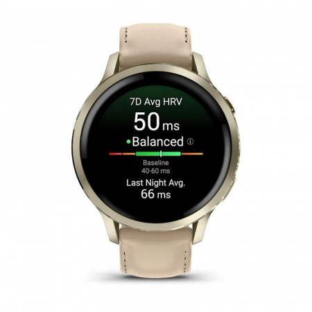 умные часы watch garmin venu 4 41 mm lunar gold leather 010-03013-40 умные часы watch garmin venu 4 41 mm lunar gold leather 010-03013-40