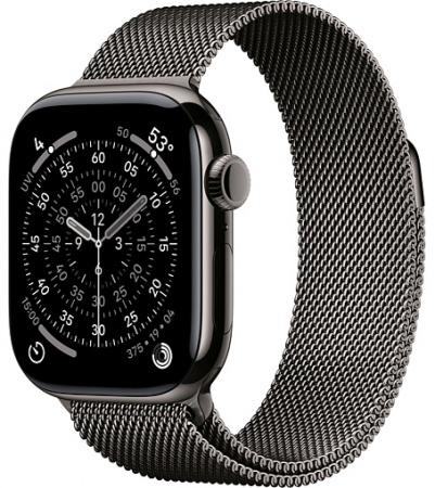Умные часы Apple Watch S11 42mm Slate Titanium Case with Milanese Loop Slate Умные часы Apple Watch S11 42mm Slate Titanium Case with Milanese Loop Slate