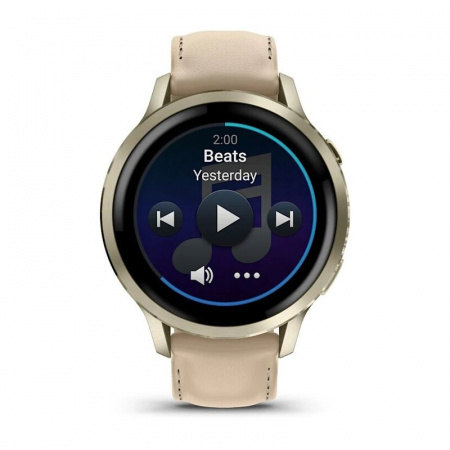 умные часы watch garmin venu 4 41 mm lunar gold leather 010-03013-40 умные часы watch garmin venu 4 41 mm lunar gold leather 010-03013-40