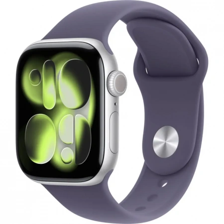 Умные часы Apple Watch S11 42 mm Silver Aluminum Case with Purple Fog Sport Band S/M Умные часы Apple Watch S11 42 mm Silver Aluminum Case with Purple Fog Sport Band S/M
