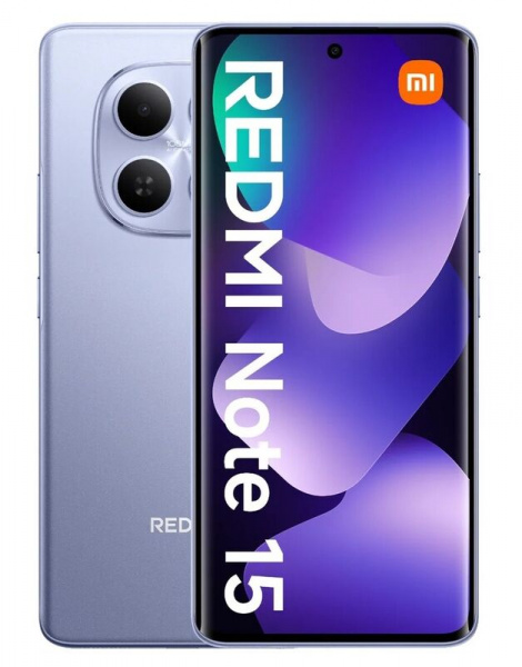 Смартфон Xiaomi Redmi Note 15 8/256 ГБ Mist Purple