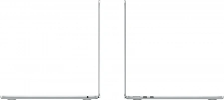 ноутбук apple macbook air 13 m2 16/256гб, silver (mc7v4)