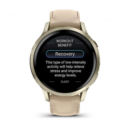 умные часы watch garmin venu 4 41 mm lunar gold leather 010-03013-40 умные часы watch garmin venu 4 41 mm lunar gold leather 010-03013-40