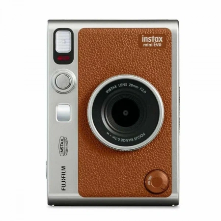 Фотоаппарат моментальной печати Fujifilm Instax Mini EVO USB Brown Фотоаппарат моментальной печати Fujifilm Instax Mini EVO USB Brown