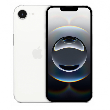 Смартфон Apple iPhone 16e 128 ГБ White (nano-SIM + eSIM) Смартфон Apple iPhone 16e 128 ГБ White (nano-SIM + eSIM)