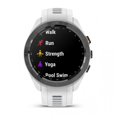 умные часы watch garmin approach s70 42 white 010-02746-10