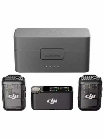 беспроводной микрофон dji mic mini 2 (2 tx + rx + charging case) беспроводной микрофон dji mic mini 2 (2 tx + rx + charging case)