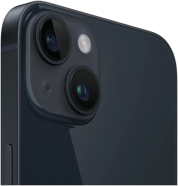 смартфон iphone 14 256 midnight (nano-sim + esim)