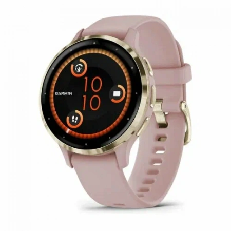 Умные часы Watch Garmin Venu 3S Soft gold with dust rose case 010-02785-03