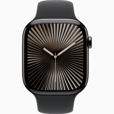 умные часы apple watch s10 46 mm slate titanium case black sport band m/l (mwye3) lte умные часы apple watch s10 46 mm slate titanium case black sport band m/l (mwye3) lte