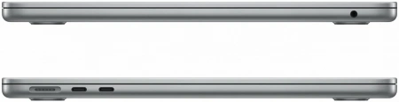 ноутбук apple macbook air 13 m2 8/256гб, space gray (mlxw3)