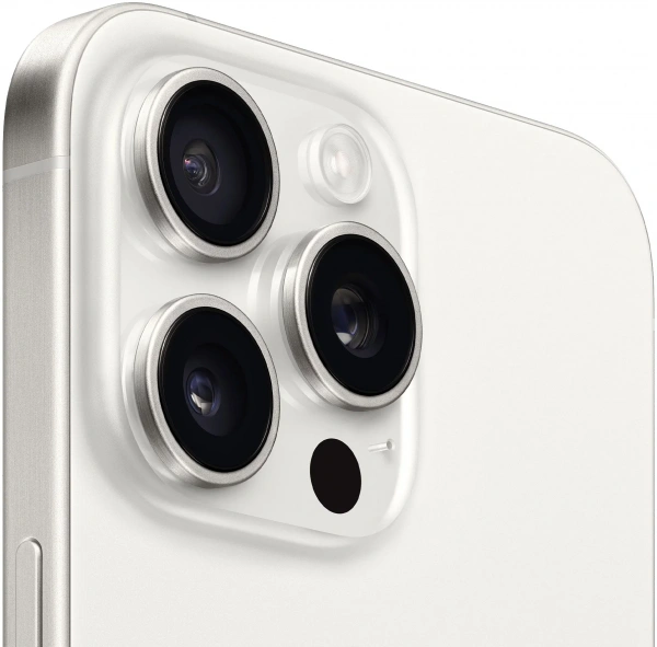 смартфон apple iphone 15 pro 512 гб, white titanium (nano-sim + nano-sim)