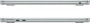 ноутбук apple macbook air 13 m2 16/256гб, silver (mc7v4)