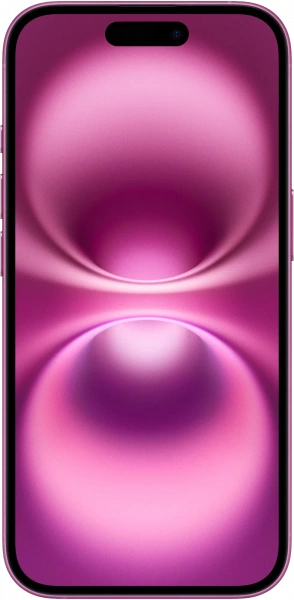 смартфон apple iphone 16 plus 256 гб, pink (nano-sim + esim)