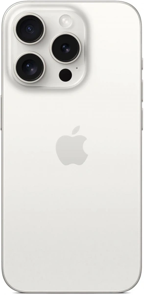 смартфон apple iphone 15 pro 512 гб, white titanium (nano-sim + nano-sim)