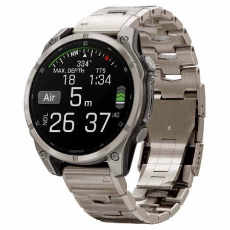 Умные часы Watch Garmin Fenix 8 47 Amoled Sapphire Titanium Graphite Band 010-02904-40 Умные часы Watch Garmin Fenix 8 47 Amoled Sapphire Titanium Graphite Band 010-02904-40