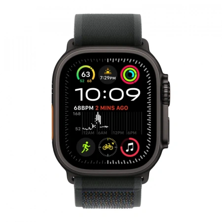 умные часы apple watch ultra 2 (2024) 49 black titanium case with m/l black trail loop умные часы apple watch ultra 2 (2024) 49 black titanium case with m/l black trail loop